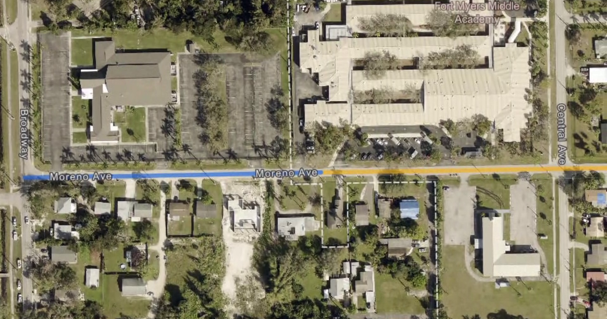 Construction begins for new sidewalk for Fort Myers Middle School students | Lee County