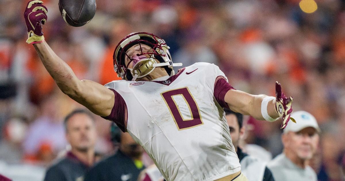 Duce Robinson, one of ACC's top receivers, announces his return to Florida State in 2026 | Football