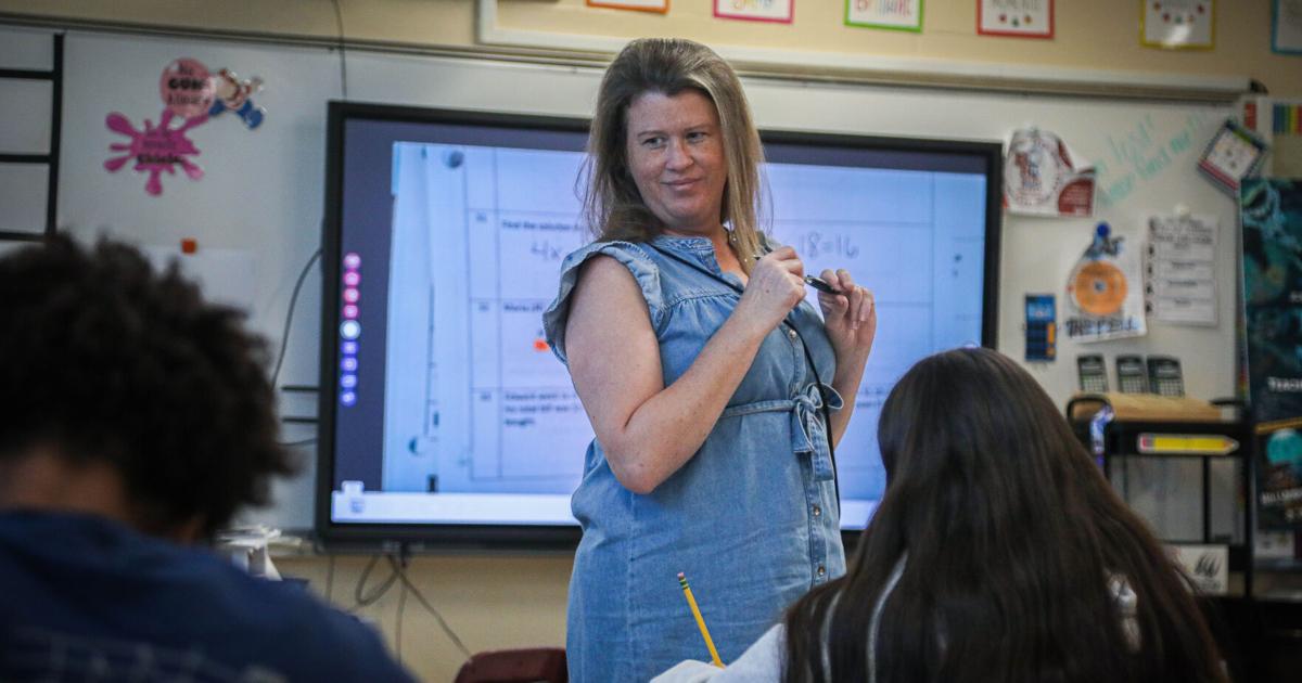 Math teacher is the sum of her dreams with nomination | News