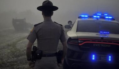 Driver flips car in heavy fog | Crime, Crashes and Fires