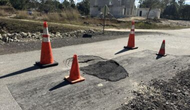 Alva families fear road collapse after utility work | Lee County