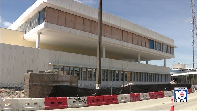 Demolition Begins on Former Fort Lauderdale Police Headquarters