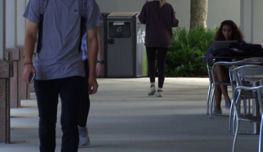 FGCU students enjoy sun despite chilly Friday conditions | Lee County