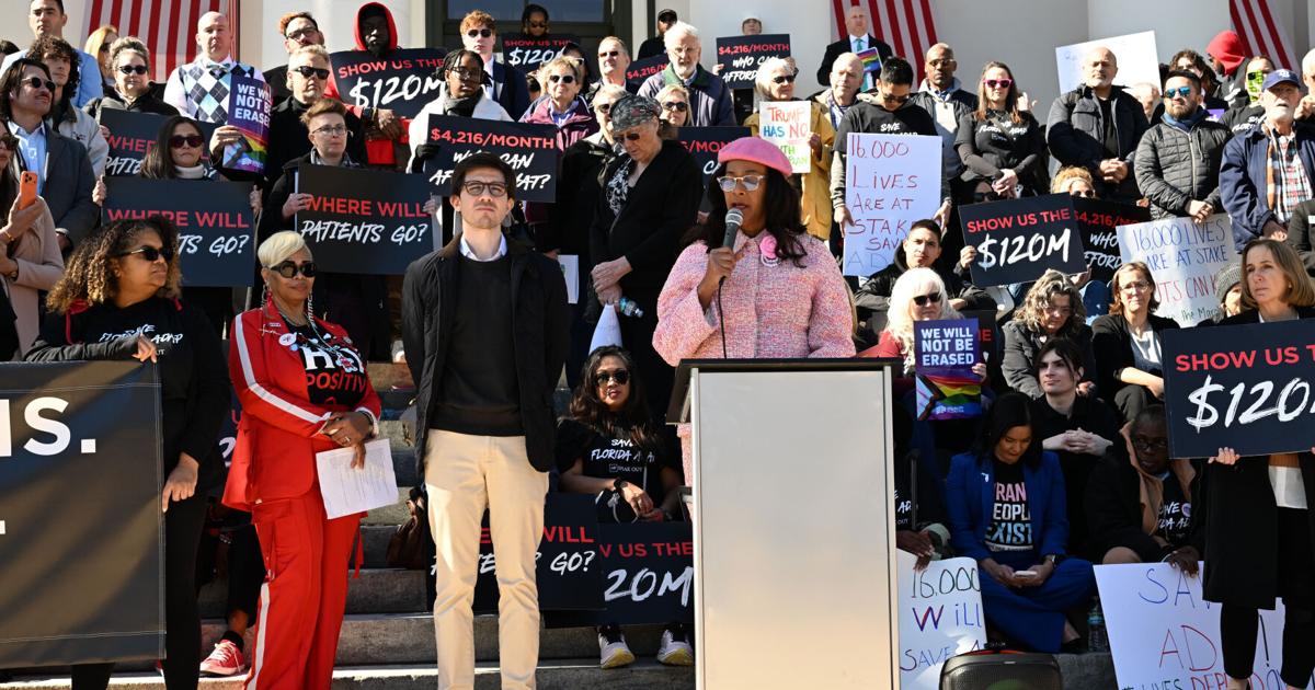 AHF ADAP Rally in Tallahassee, FL | National