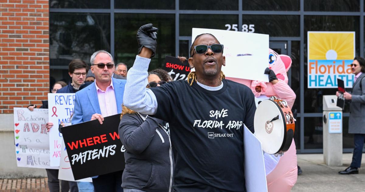 AHF ADAP Rally in Tallahassee, FL | National
