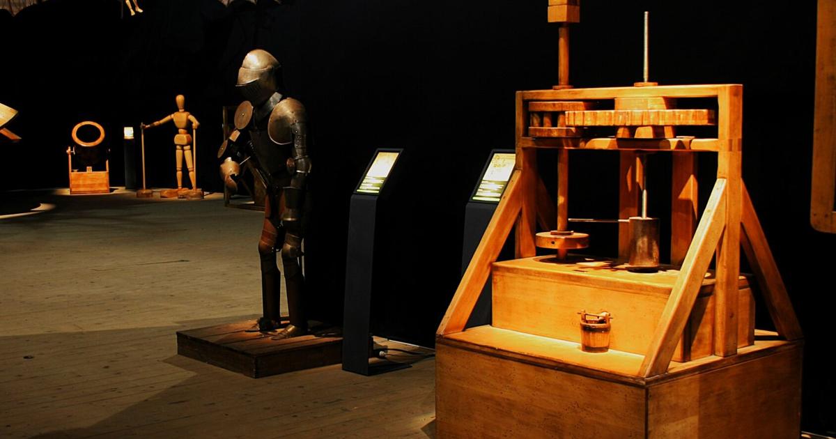 See Leonardo da Vinci’s creations come to life at MOSI | Diversions