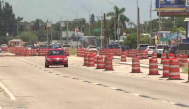 US 41 construction delays frustrate North Fort Myers drivers | Lee County