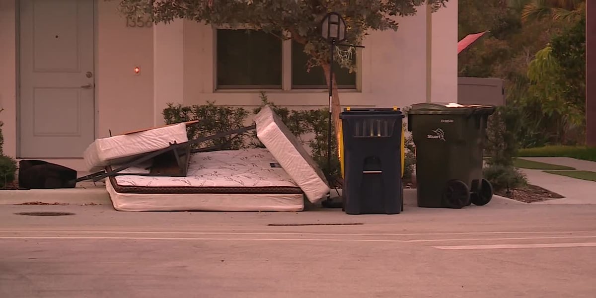 Trash piles up at Stuart apartments after city halts pickup over unpaid bill