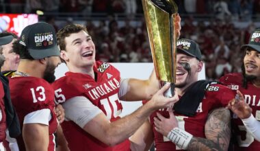 Indiana completes undefeated season and wins first national title, beating Miami 27-21 in CFP final :: WRAL.com