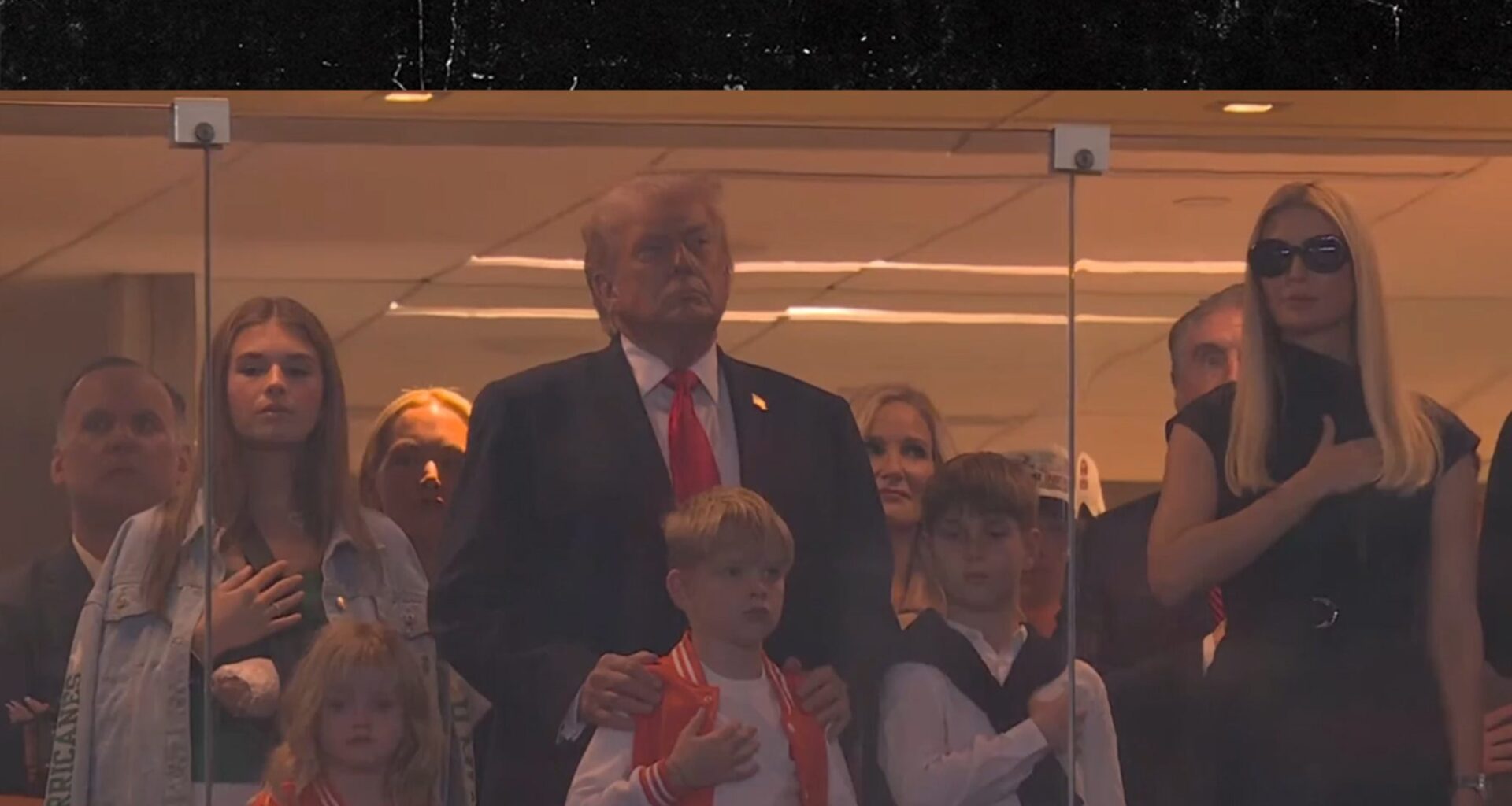 President Trump Cheered At Miami vs. Indiana Championship Game
