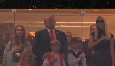 President Trump Cheered At Miami vs. Indiana Championship Game