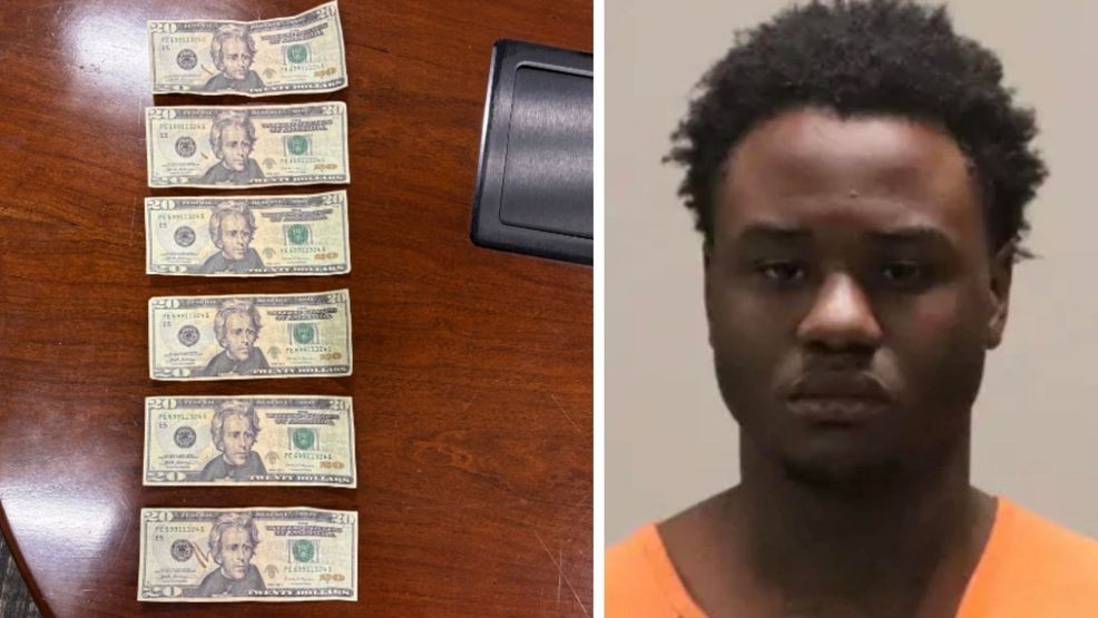 January 29, 2026, deputies say 22‑year‑old Dequan Antonio Johnson Jr. was arrested in Martin County after investigators linked him to a series of counterfeit $20 bills passed at businesses including Taco Bell and 7‑Eleven, all carrying the same serial number that ultimately tied the cases together. (Martin County Sheriff's Office){ }