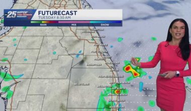 Strong cold front moves across Florida end of week