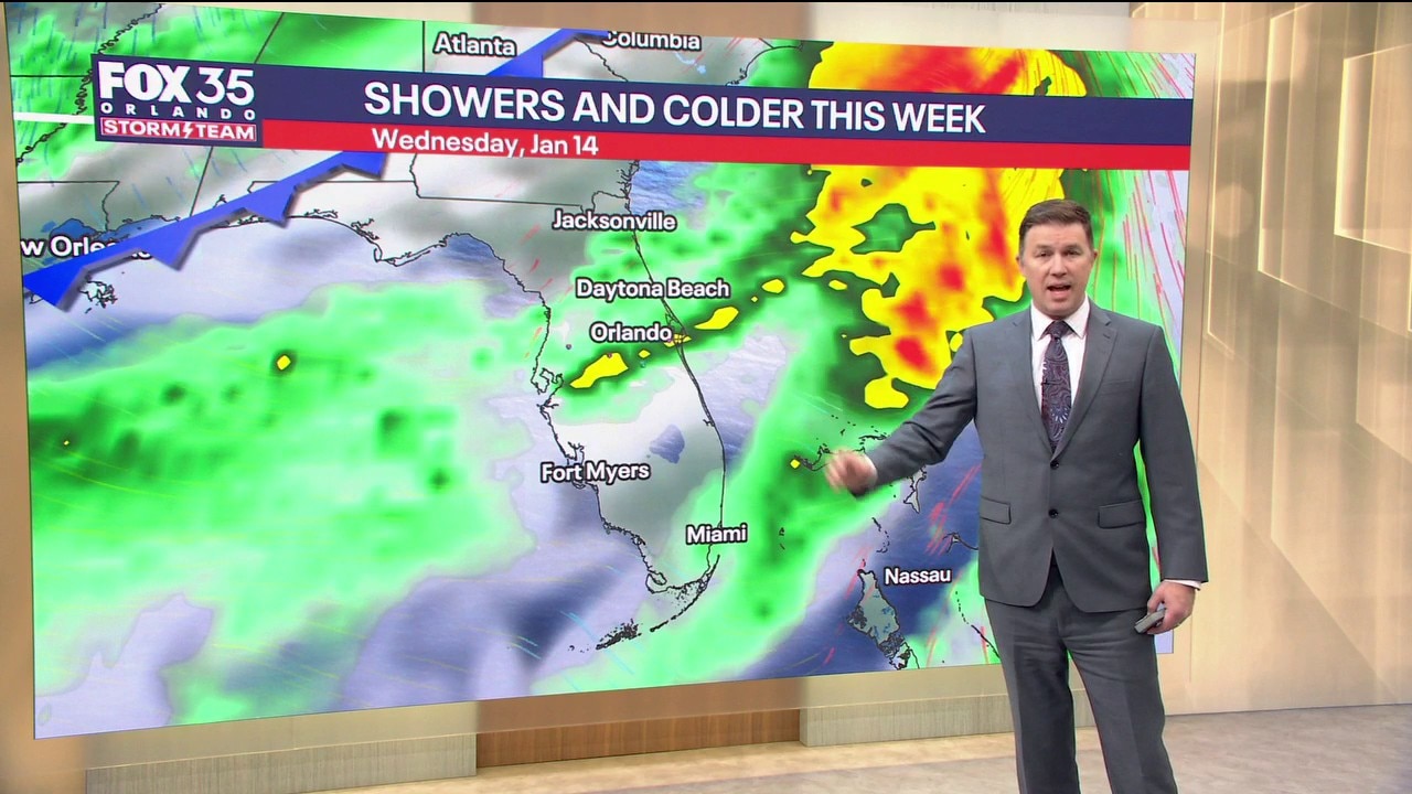 Orlando AM Weather Forecast: January 12, 2026