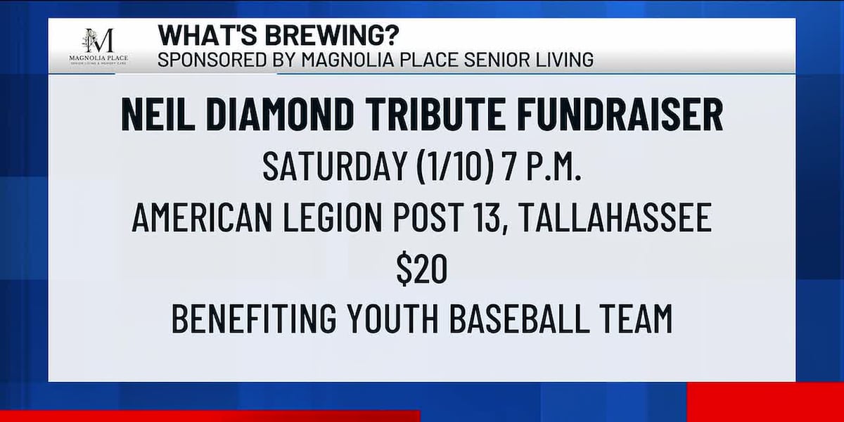What’s Brewing - Neil Diamond Tribute Fundraiser