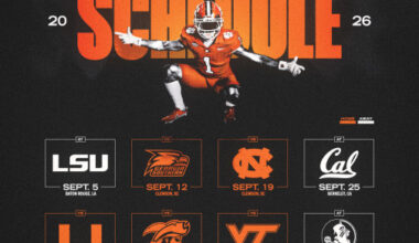 Clemson Announces 2026 Football Schedule – Clemson Tigers Official Athletics Site