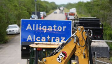 Officials withheld evidence on Florida's 'Alligator Alcatraz' funding, environmental groups say :: WRAL.com