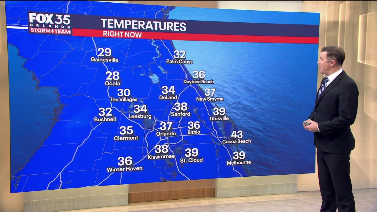 Orlando Weather AM Forecast: Another arctic blast bring cold temperatures