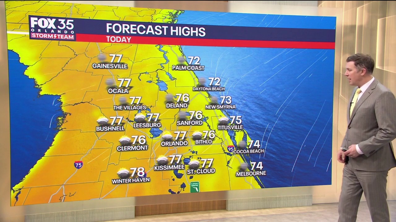 Orlando Weather AM Forecast: Warm days ahead for Central Florida