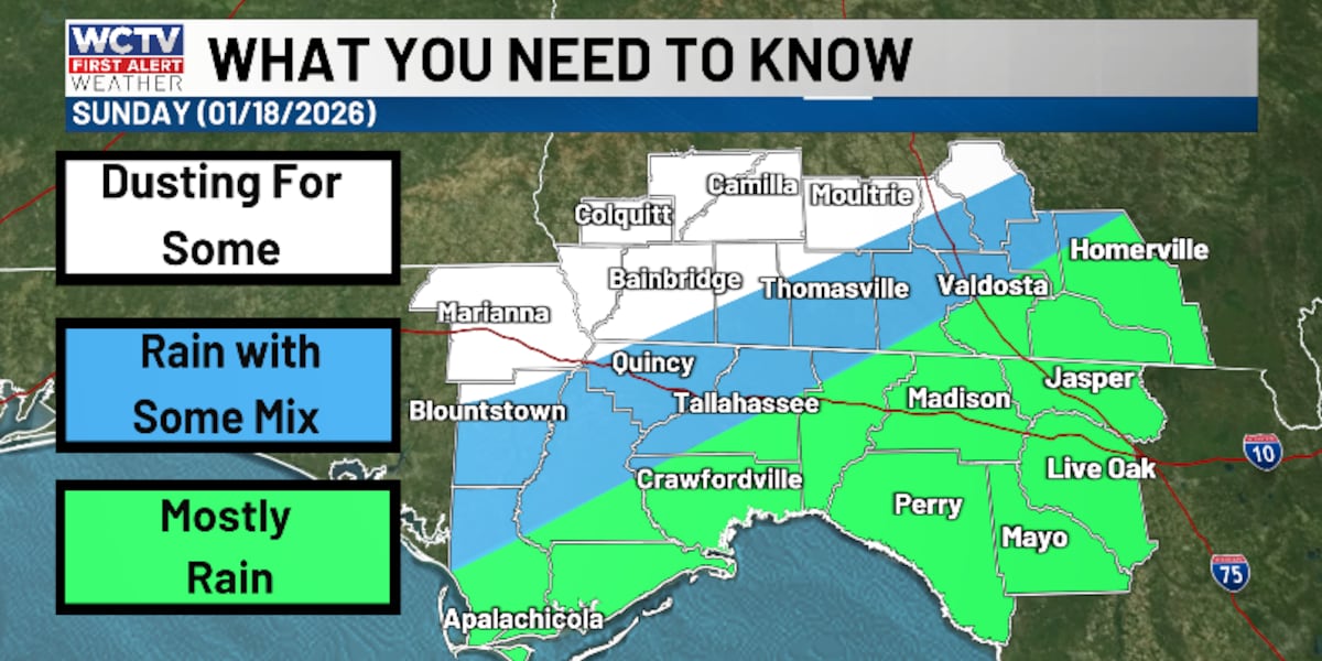 Rain chances ramp up Saturday night