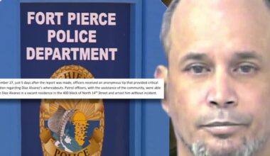 Registered sex offender arrested for violent home invasion involving 3 children in Fort Pierce