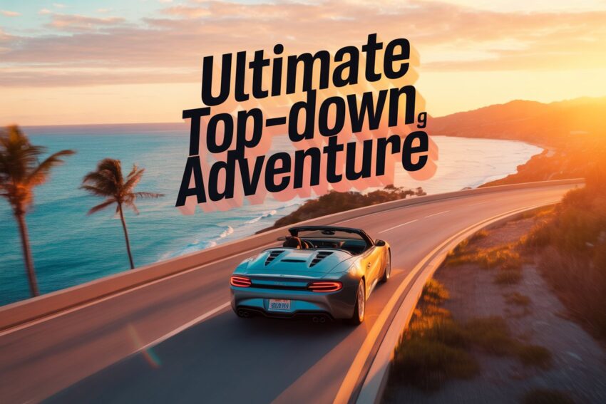 Winter driving, top-down cruising, convertible rental, scenic winter drives, sunshine road trips, best cities for winter travel