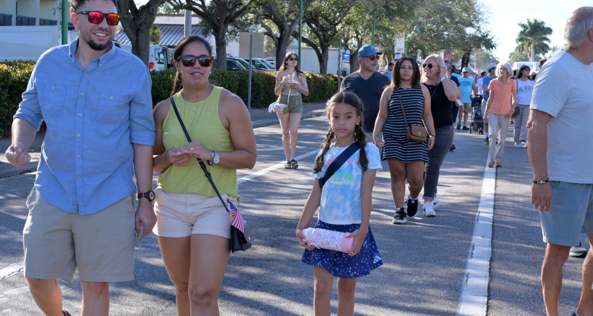 Cape Coral Parkway becomes a walk-through gallery