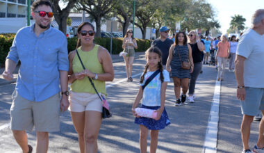 Cape Coral Parkway becomes a walk-through gallery