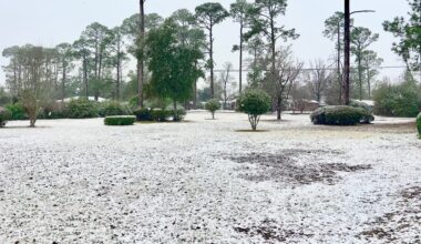 See snow from Sunday’s winter weather