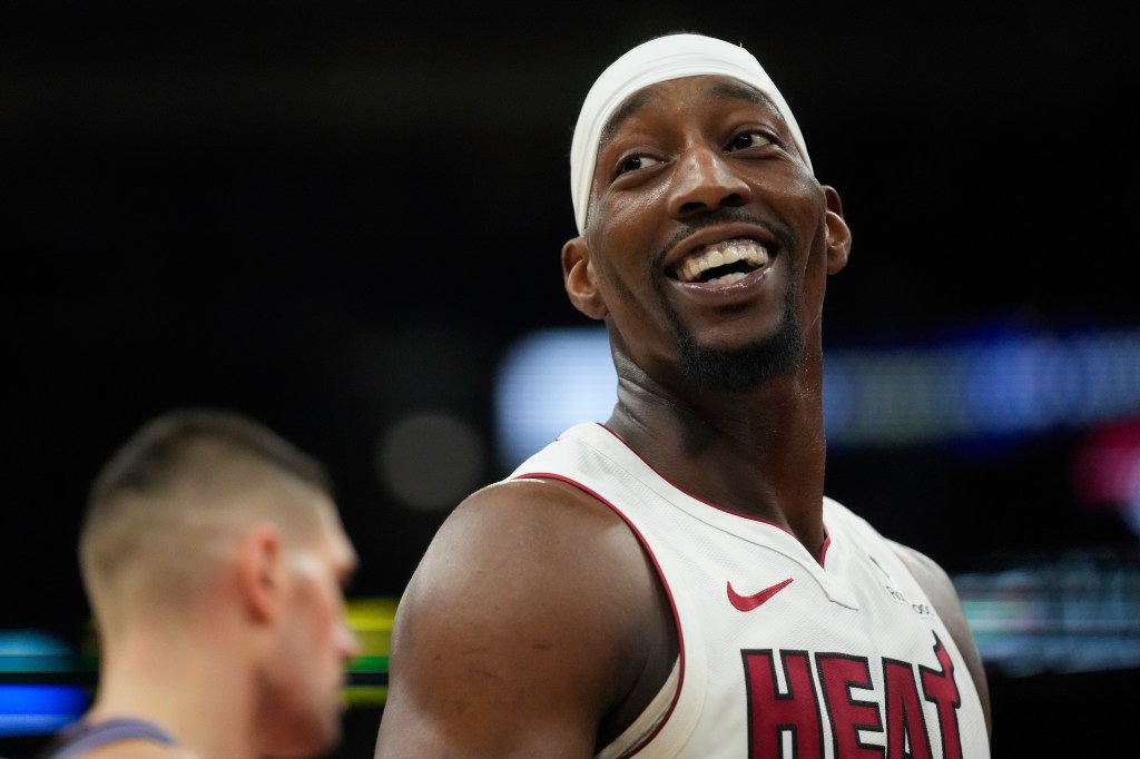 Miami Heat with stories at center with Adebayo, Ware, Jovic