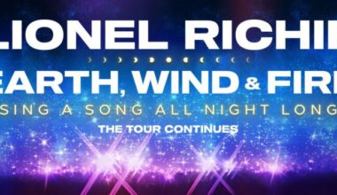 Lionel Richie and Earth, Wind & Fire Tour Headed to Tampa
