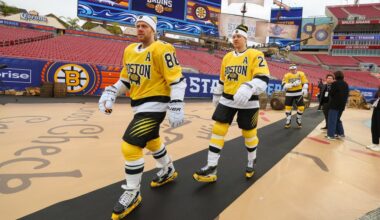 Bruins ready for outdoor game against Lightning in not-so-balmy Tampa