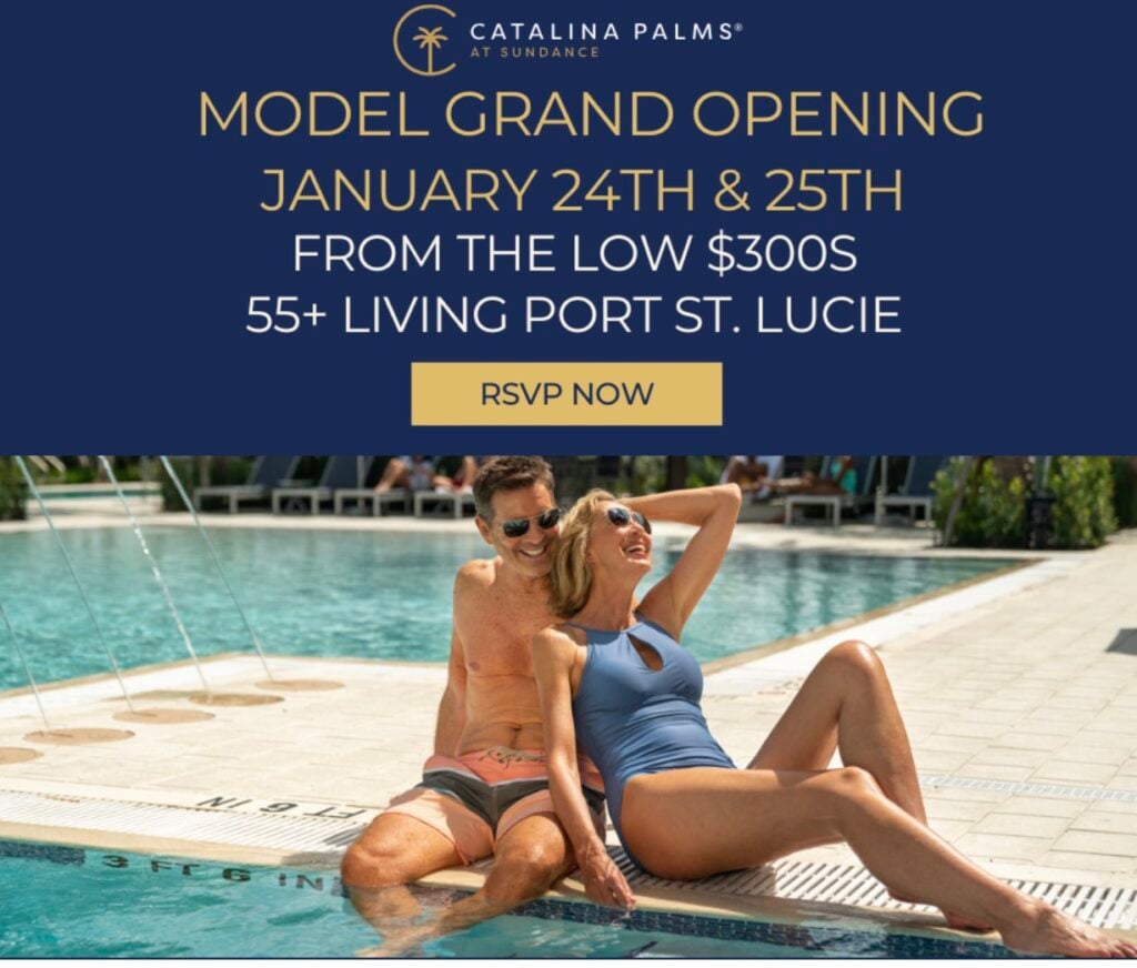 Akel Homes Invites You to the Grand Opening of Catalina Palms at Sundance