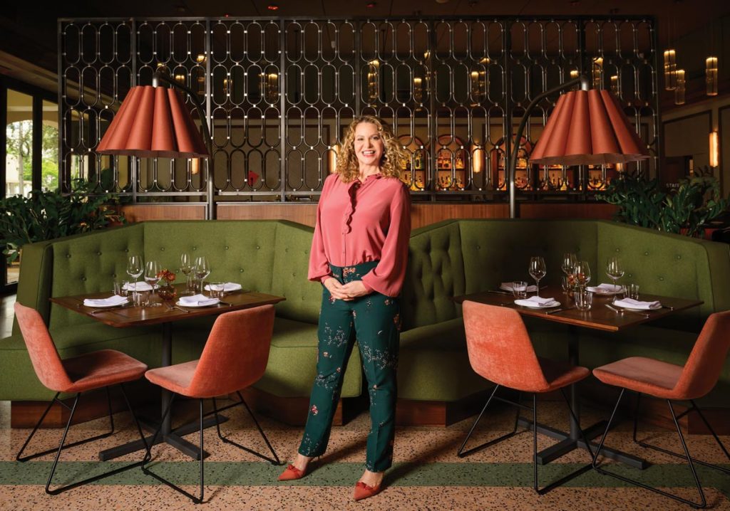 Chef Michelle Bernstein at Sra. Martinez. Photo by Salar Abduaziz