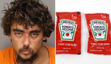 Florida man charged with felony after allegedly hurling ketchup packet at good Samaritan