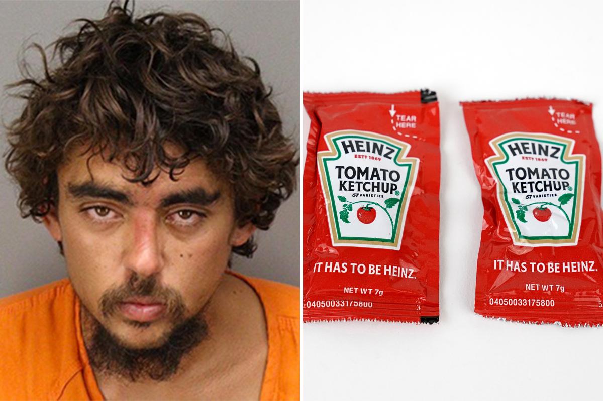 Florida man charged with felony after allegedly hurling ketchup packet at good Samaritan