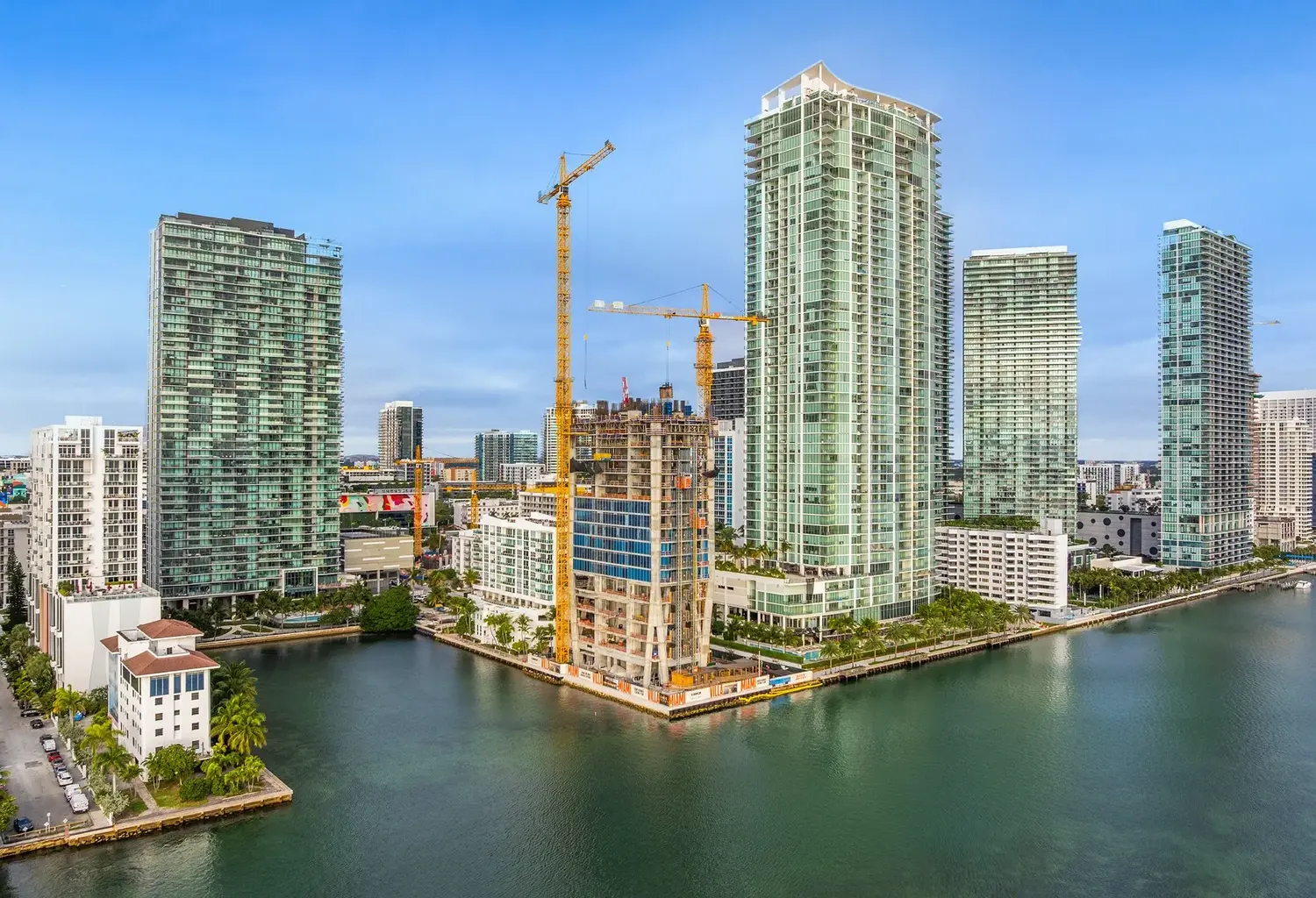 Construction on Terra, One Thousand Group and Major Food Group's Waterfront Edgewater Tower Villa Miami Surpasses 21st Floor — PROFILEmiami South Florida Real Estate and Lifestyle