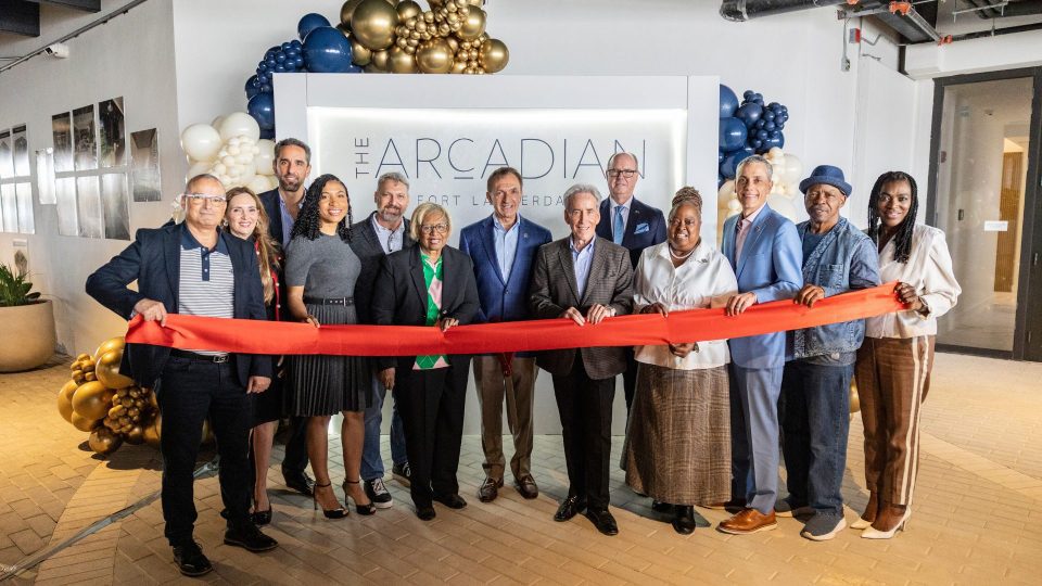 The Arcadian Celebrates Ribbon Cutting and Time Capsule Ceremony in Fort Lauderdale’s Sistrunk District