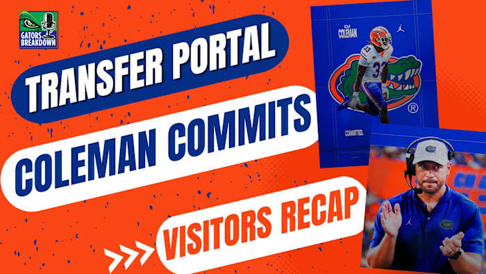 Florida Gators Transfer Portal Tracker: DJ Coleman Commits