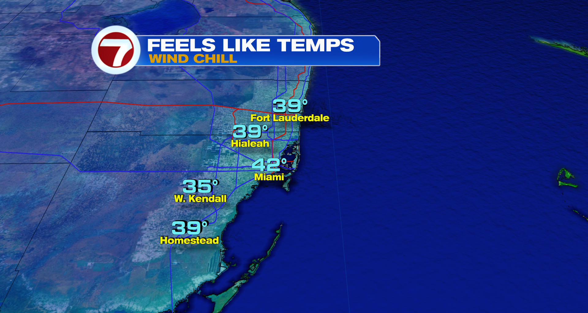 Feeling Frigid in South Florida - WSVN 7News | Miami News, Weather, Sports