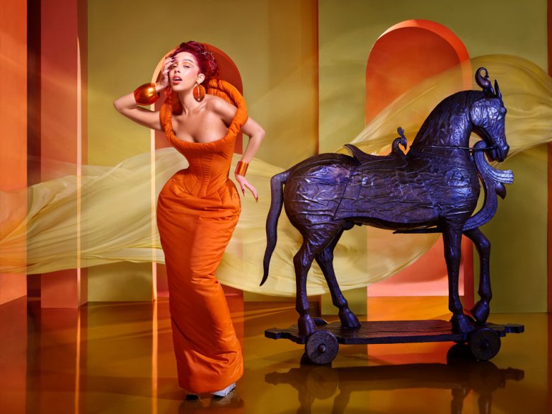 David LaChapelle photo of Doja Cat