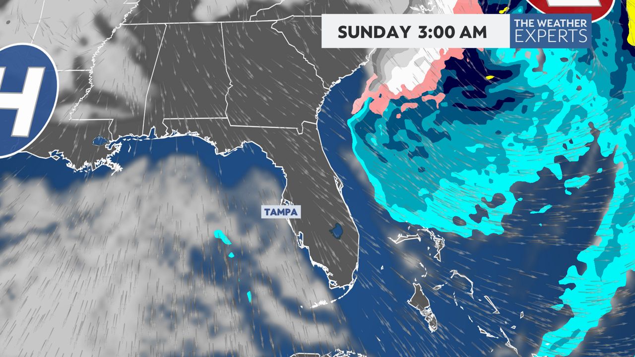 A cold front will bring in colder air.