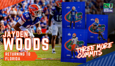 JAYDEN WOODS STAYS! Florida Gators WIN Big in Transfer Portal + 3 MORE Commits!
