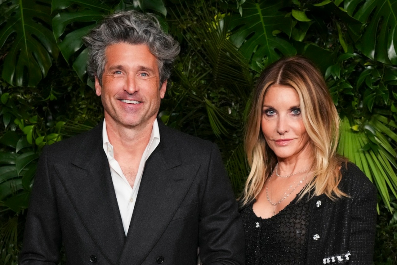 Patrick Dempsey, left, and Jillian Fink