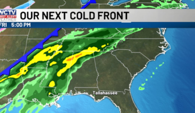 Cam is looking ahead to our next cold front 👀