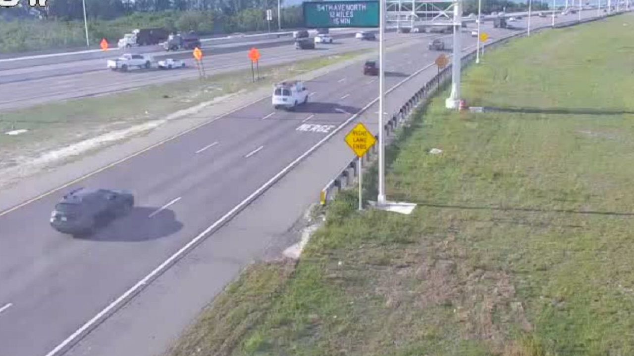 According to the Florida Department of Transportation, the lanes from Tampa into St. Petersburg will close Monday at 11 p.m. and should reopen by 5 a.m. Wednesday. (FDOT)