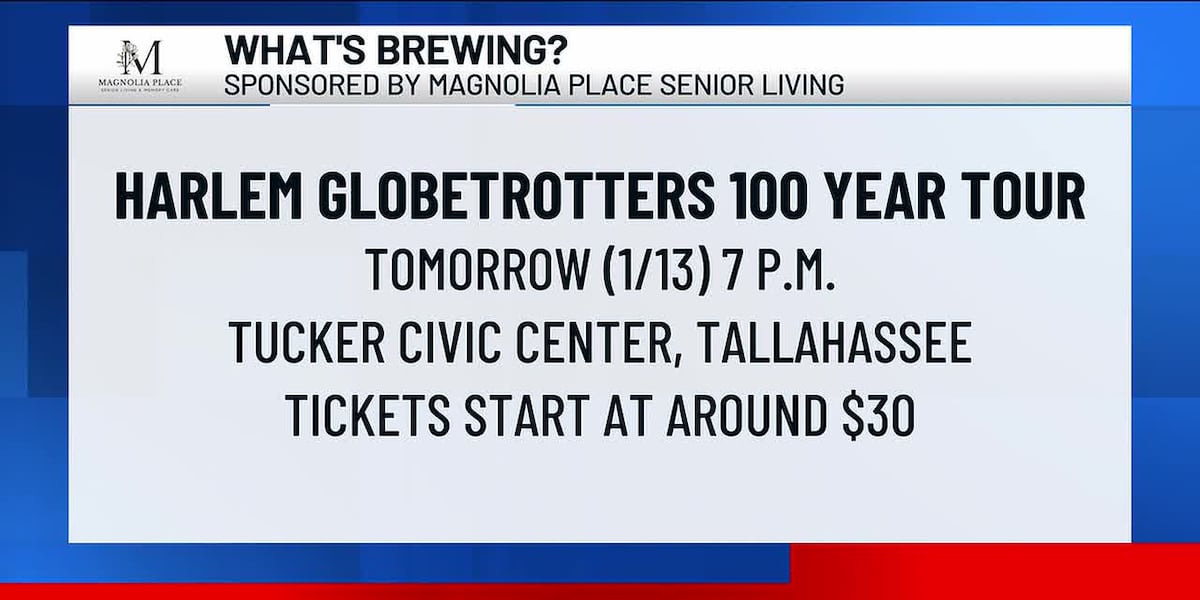 What’s Brewing - Harlem Globetrotters 100-year tour