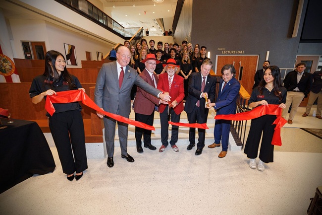 FSU Celebrates Grand Opening of Herbert Wertheim Center for Business Excellence