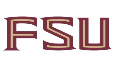 FLORIDA STATE UNIVERSITY school logo, graphic element on white