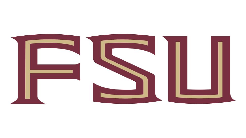 FLORIDA STATE UNIVERSITY school logo, graphic element on white